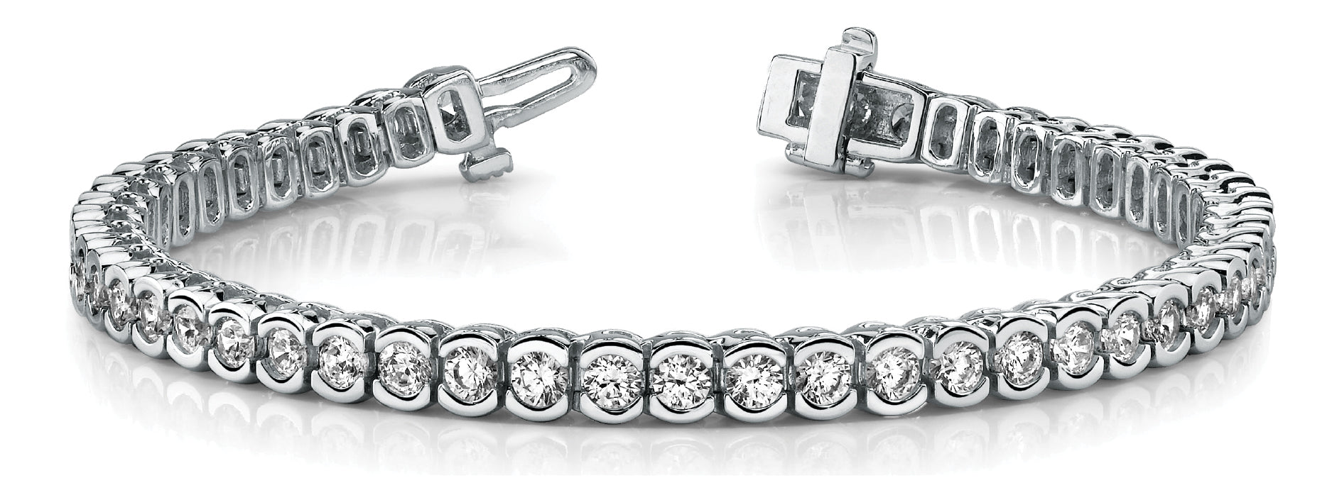 In-Line Add A Stone Diamond Bracelet · 10.50 ct tw