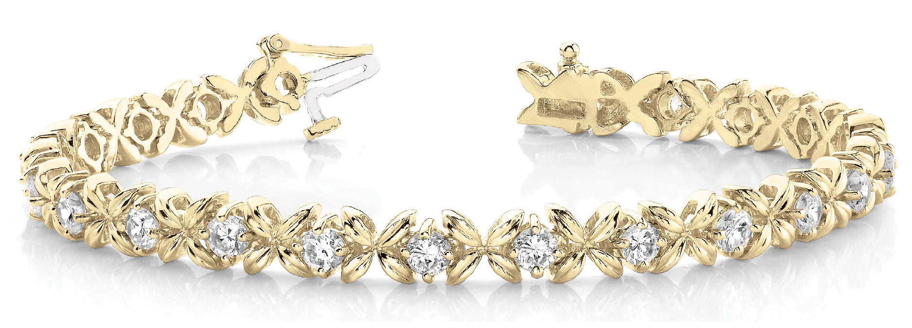 In-Line XO Diamond Bracelet · 2.08 ct tw