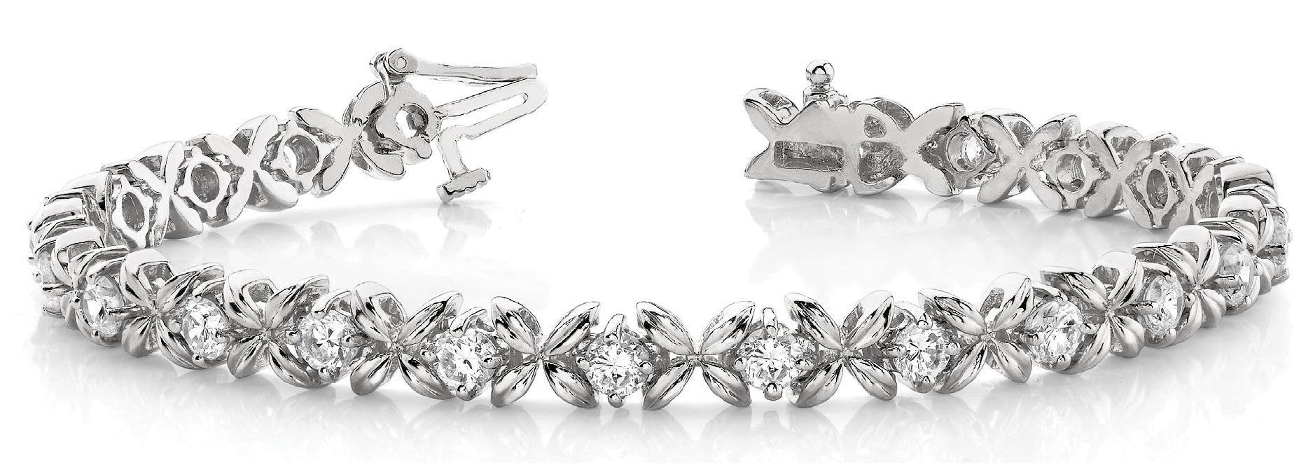 In-Line XO Diamond Bracelet · 2.08 ct tw