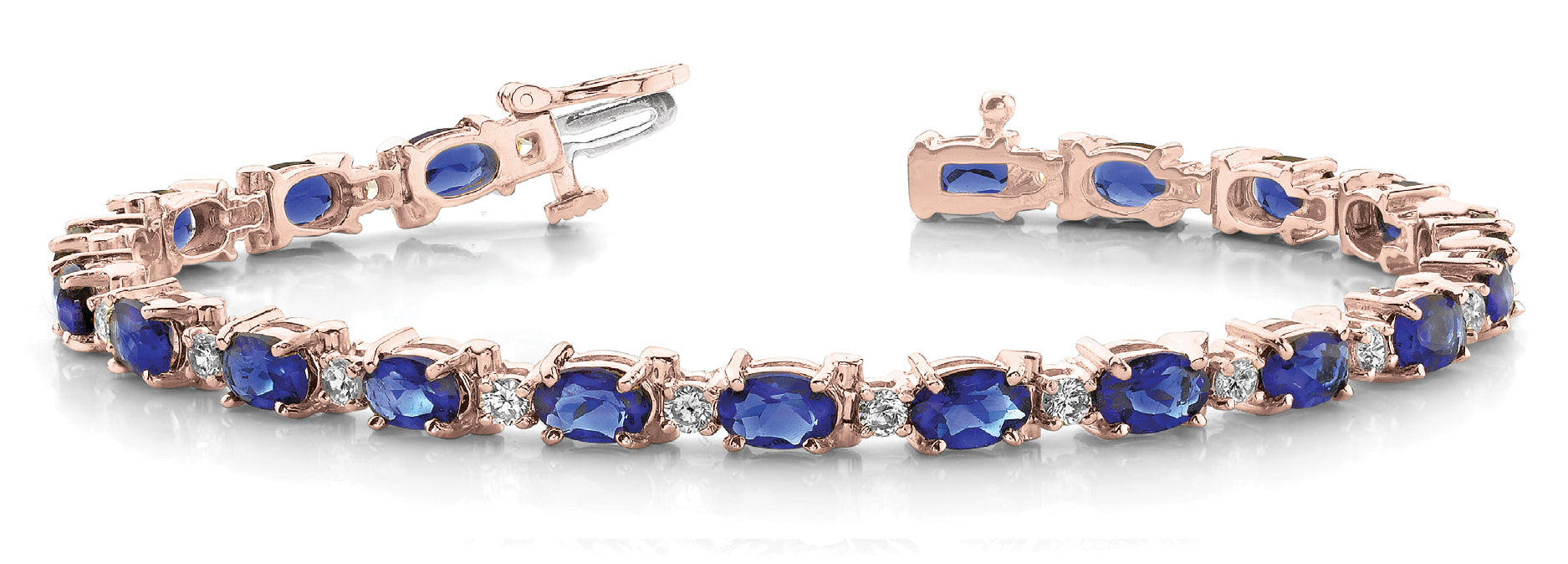 Oval Stone Gemstone Bracelet · 17.17 ct tw