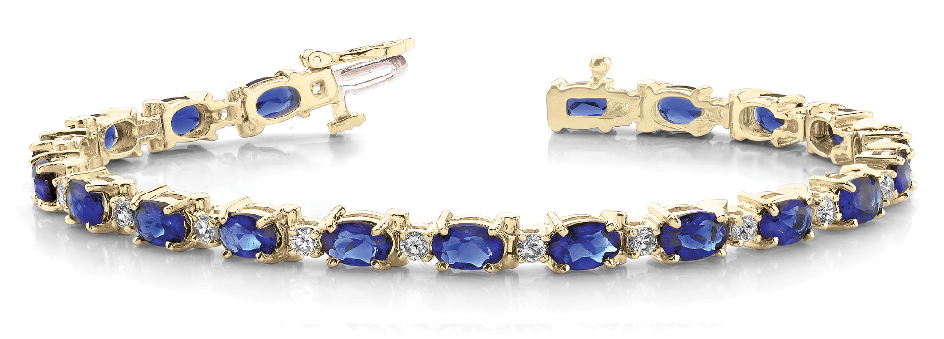 Oval Stone Gemstone Bracelet · 17.17 ct tw