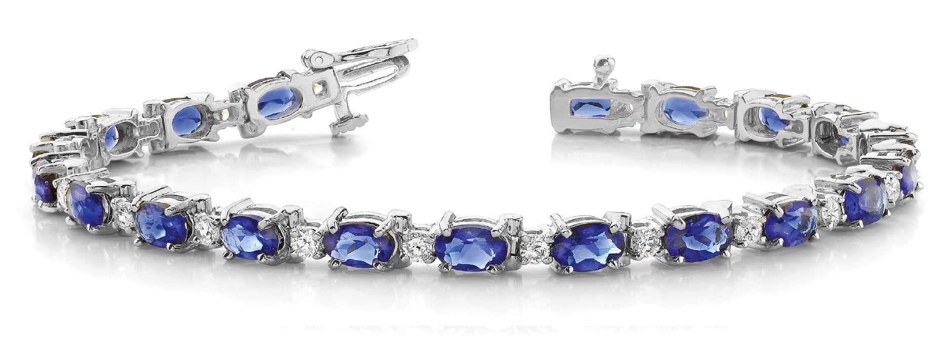 Oval Stone Gemstone Bracelet · 1.00 ct tw
