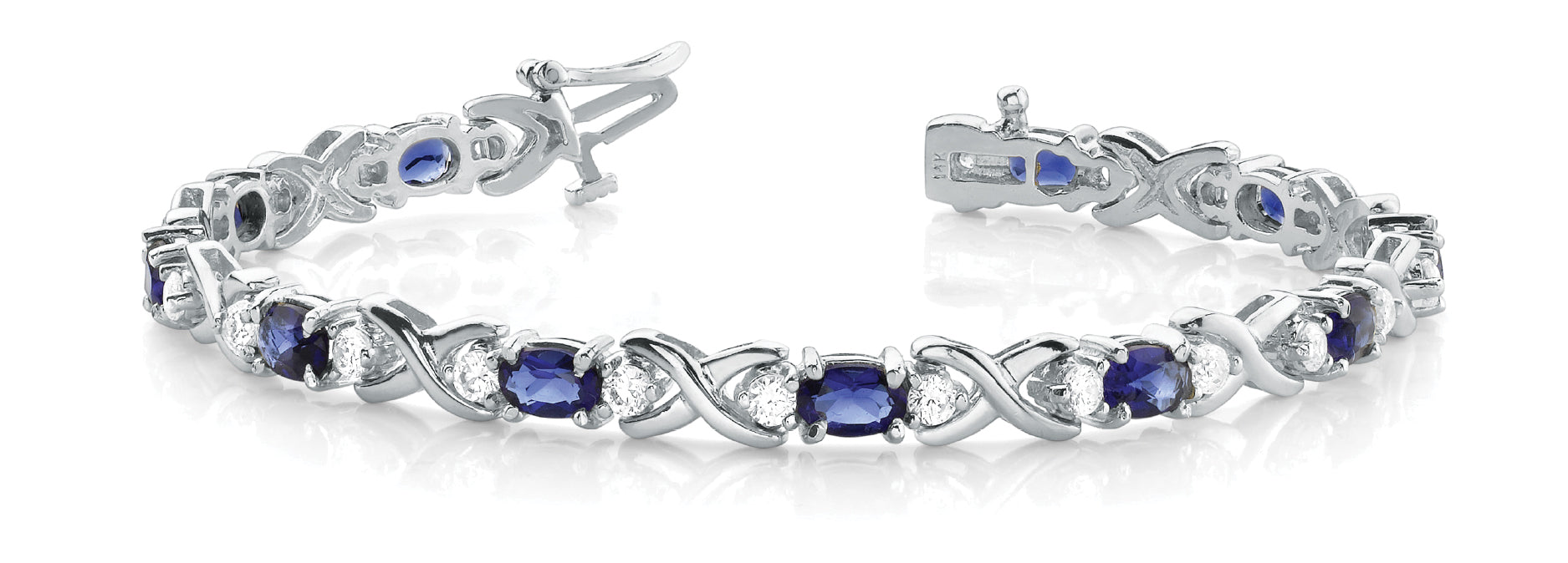 Oval Stone Gemstone Bracelet · 1.26 ct tw