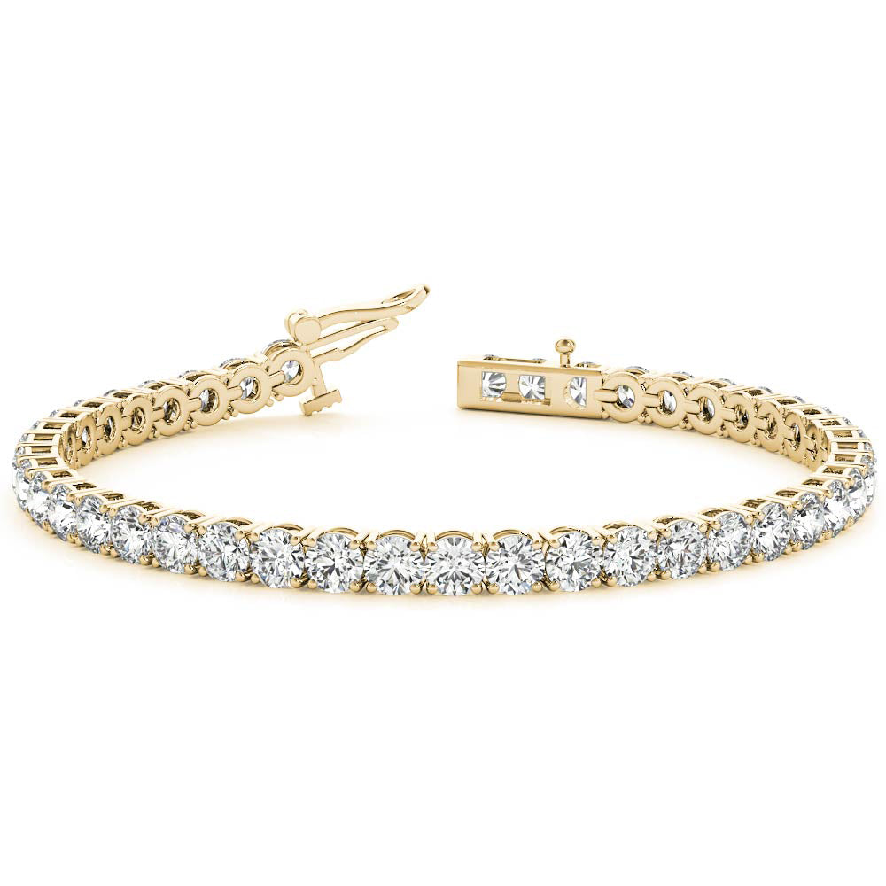 In-Line Prong Set Diamond Bracelet · 8.17 ct tw