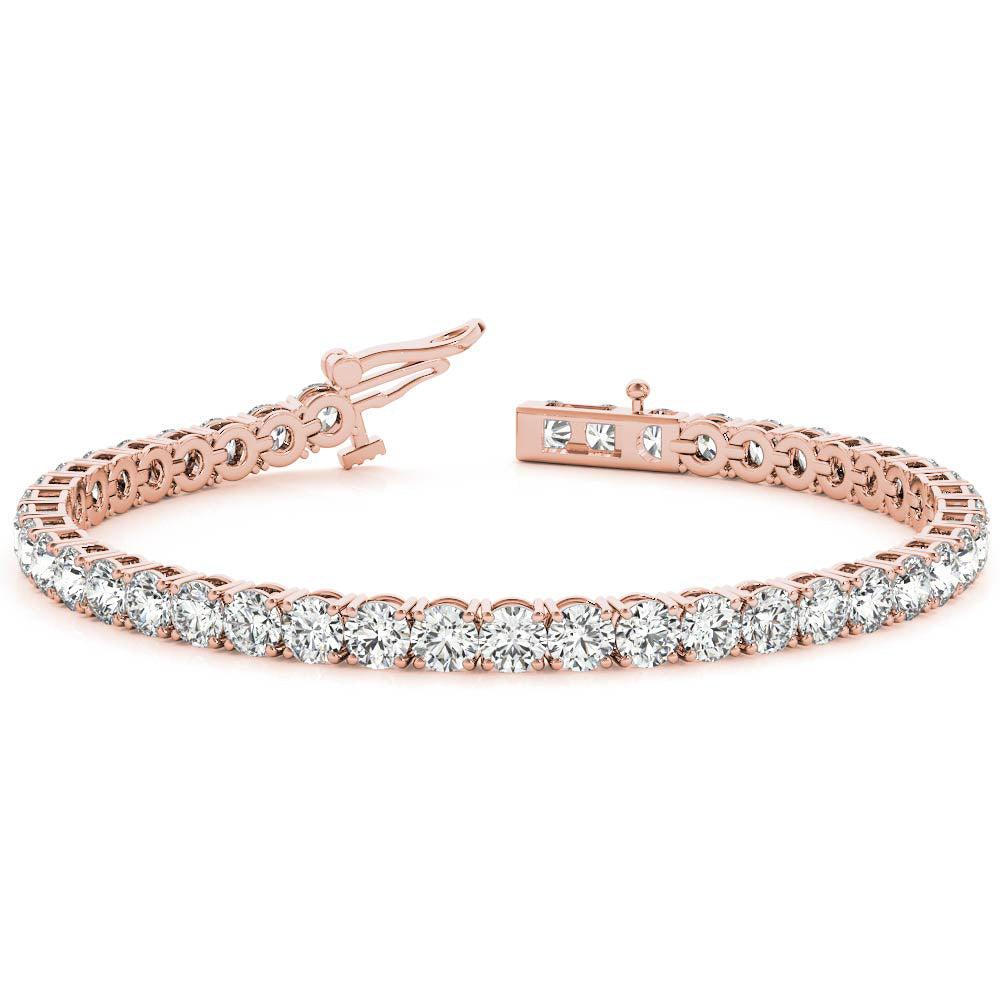 In-Line Prong Set Diamond Bracelet · 8.17 ct tw