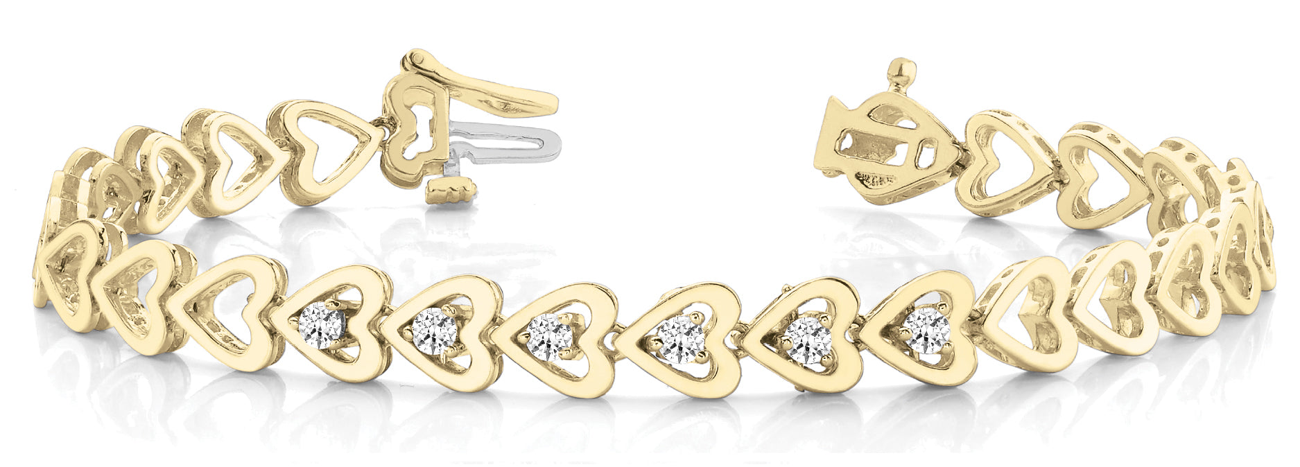 In-Line Add A Stone Diamond Bracelet · 0.24 ct tw
