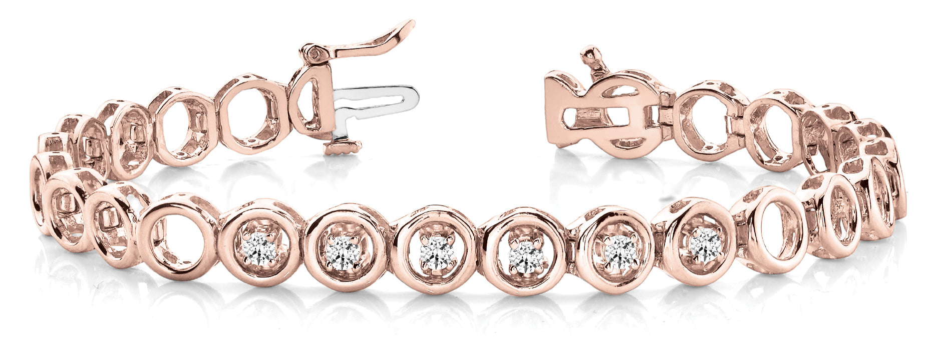 In-Line Add A Stone Diamond Bracelet · 0.24 ct tw