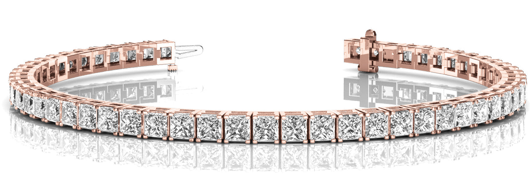In-Line Prong Set Diamond Bracelet · 7.50 ct tw