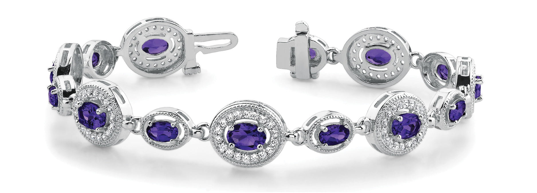 Oval Stone Gemstone Bracelet · 1.44 ct tw