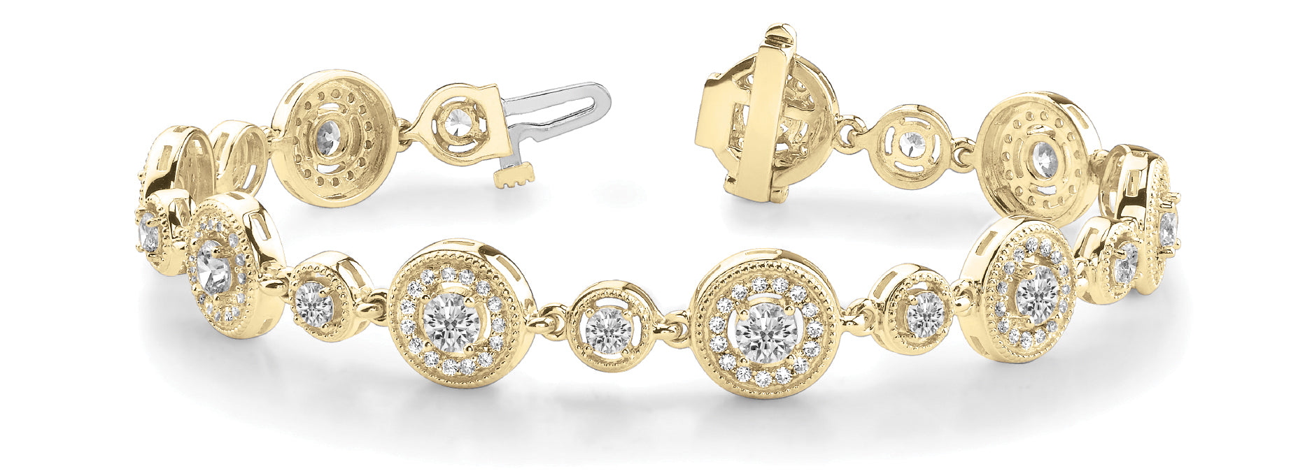 Vintage Diamond Bracelet · 4.54 ct tw