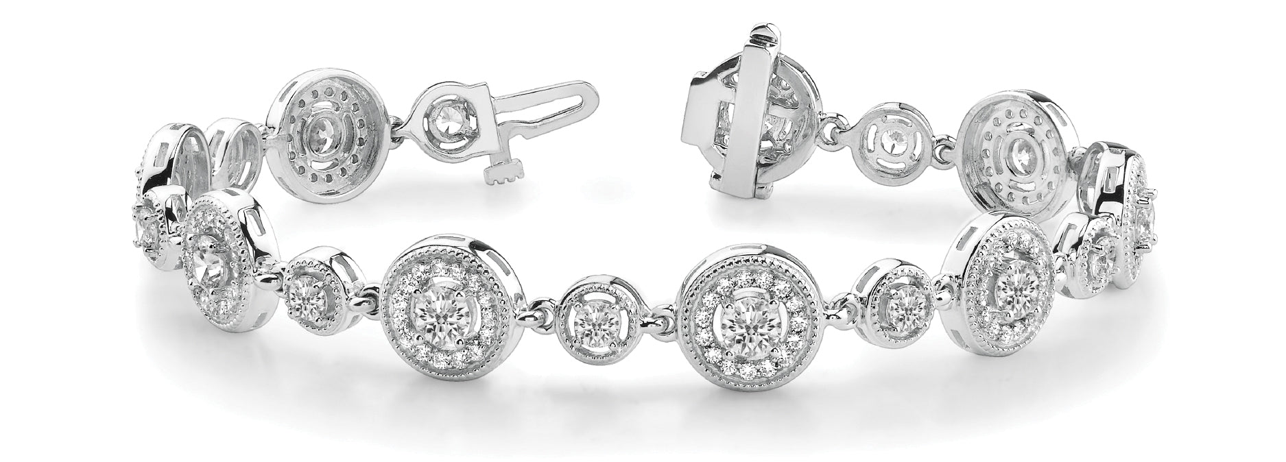 Vintage Diamond Bracelet · 4.54 ct tw