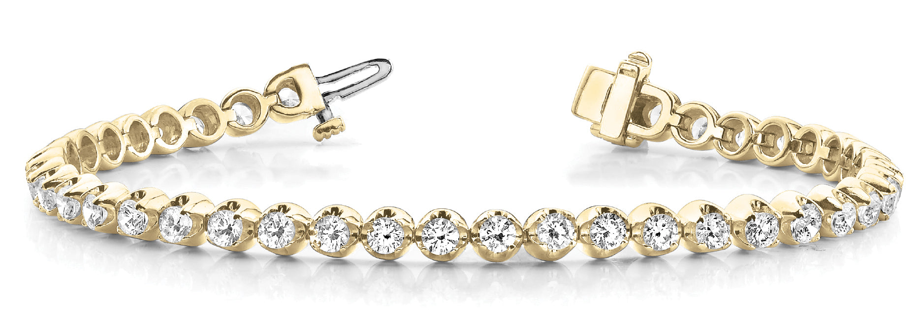 In-Line Illusion Diamond Bracelet · 2.04 ct tw