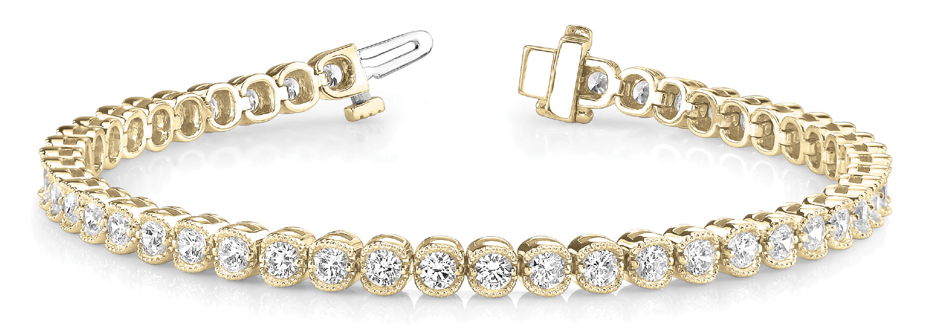 In-Line Bezel Set Diamond Bracelet · 1.96 ct tw