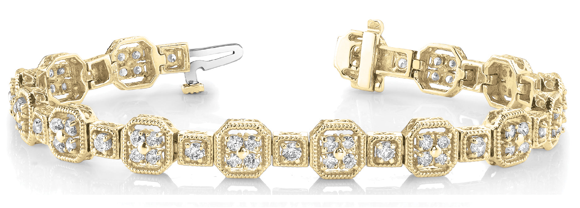 Vintage Diamond Bracelet · 2.04 ct tw