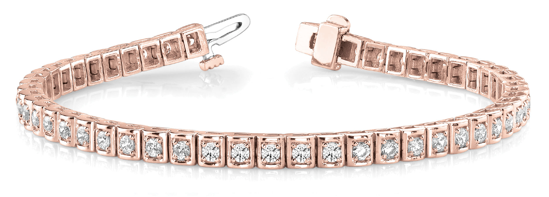 In-Line Prong Set Diamond Bracelet · 1.89 ct tw