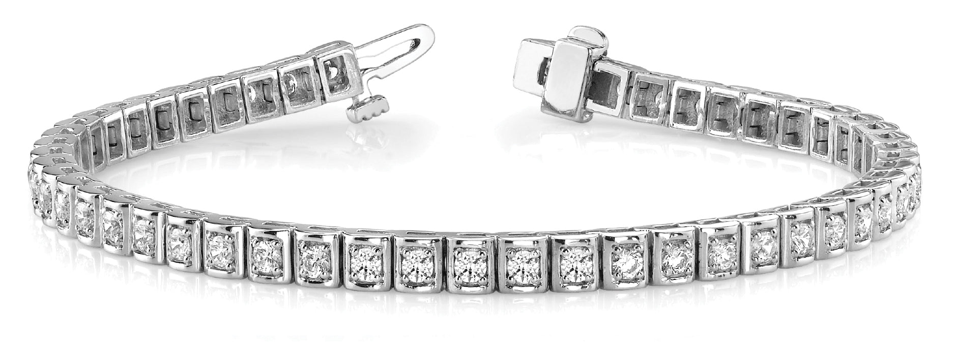 In-Line Prong Set Diamond Bracelet · 2.29 ct tw