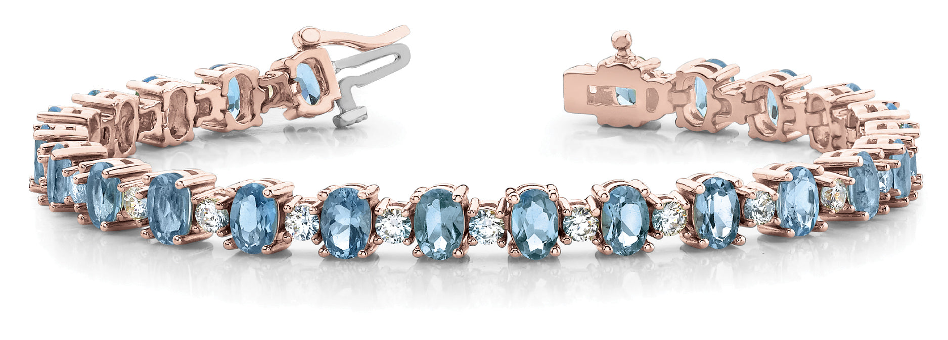 Oval Stone Gemstone Bracelet · 3.20 ct tw