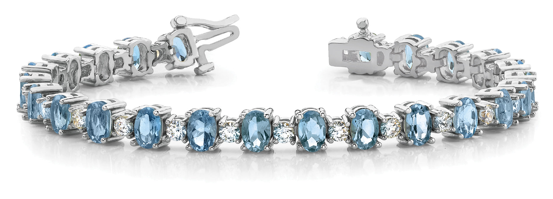 Oval Stone Gemstone Bracelet · 1.54 ct tw