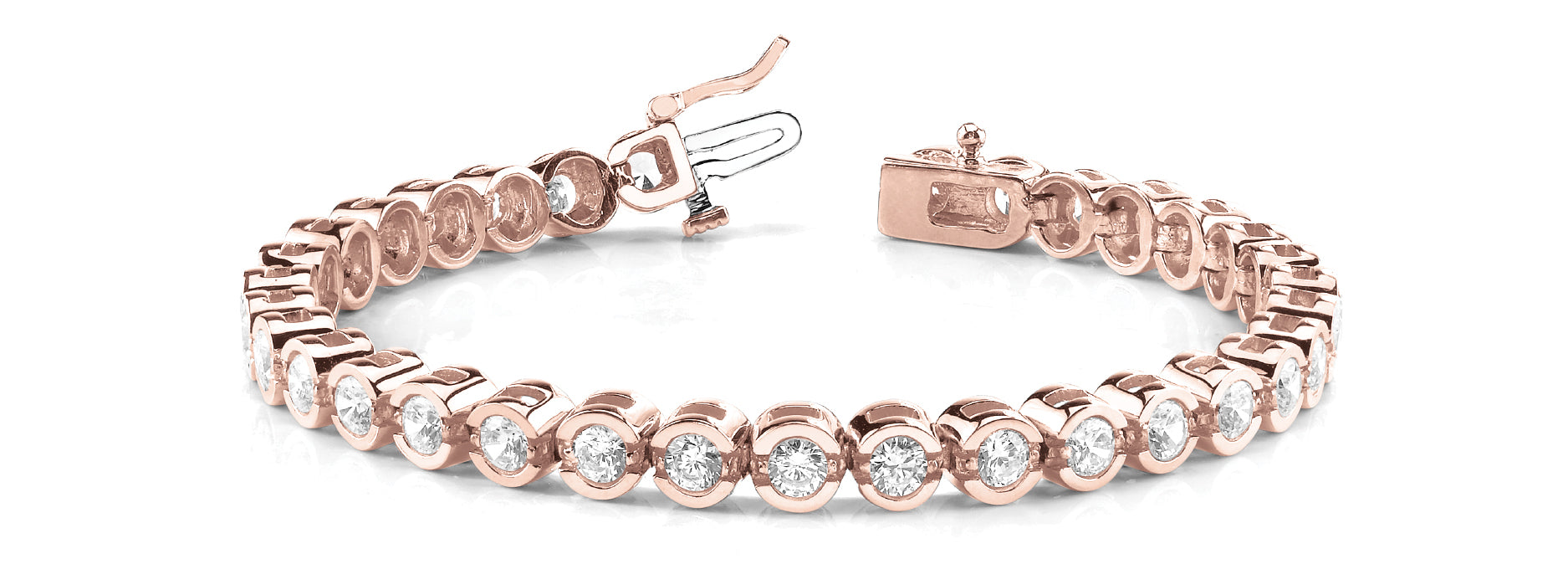 In-Line Bezel Set Diamond Bracelet · 1.07 ct tw