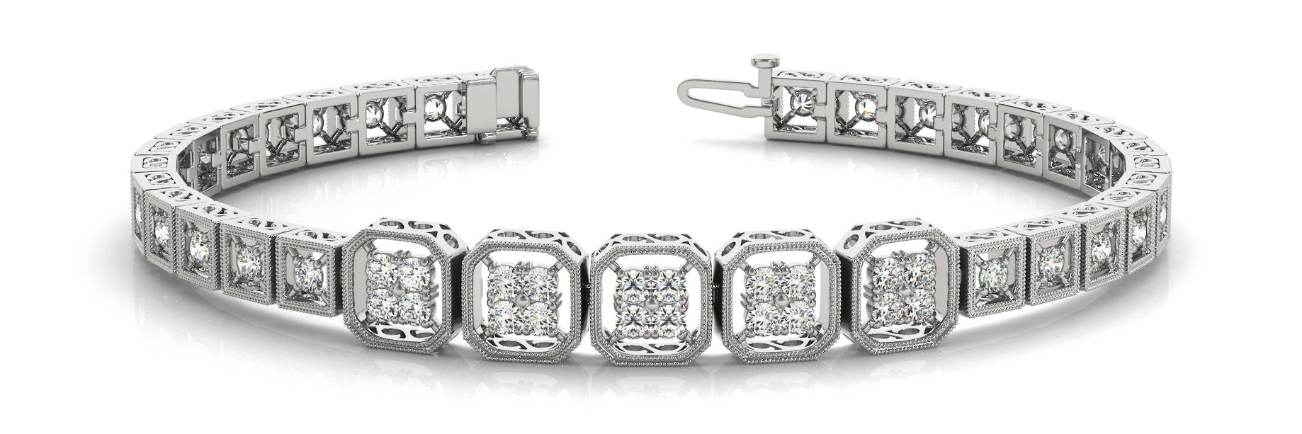 Vintage Diamond Bracelet · 1.44 ct tw