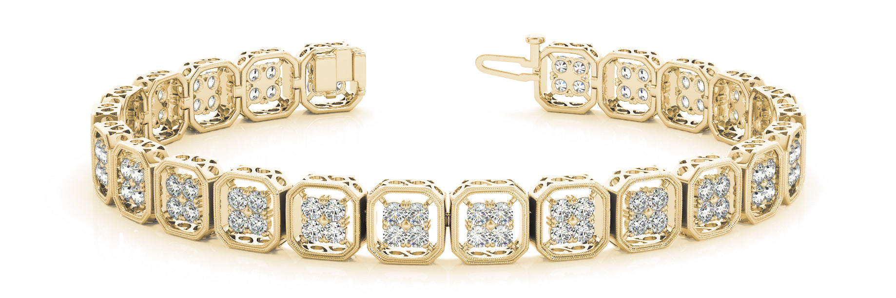 Vintage Diamond Bracelet · 2.88 ct tw