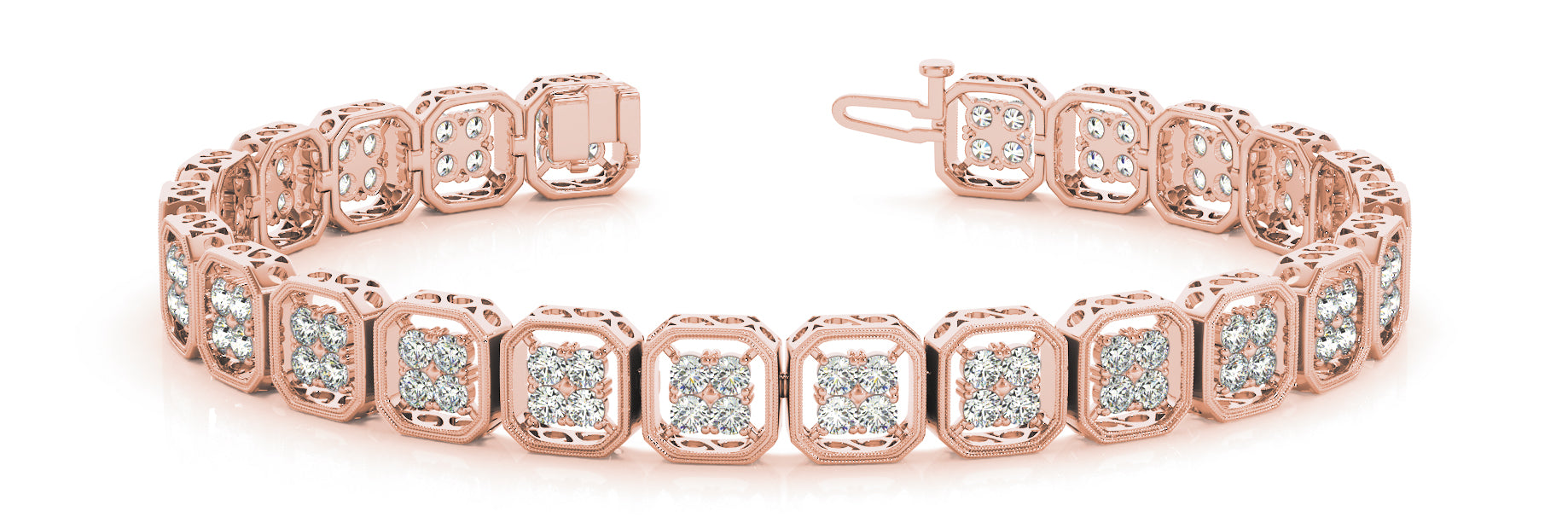 Vintage Diamond Bracelet · 2.88 ct tw
