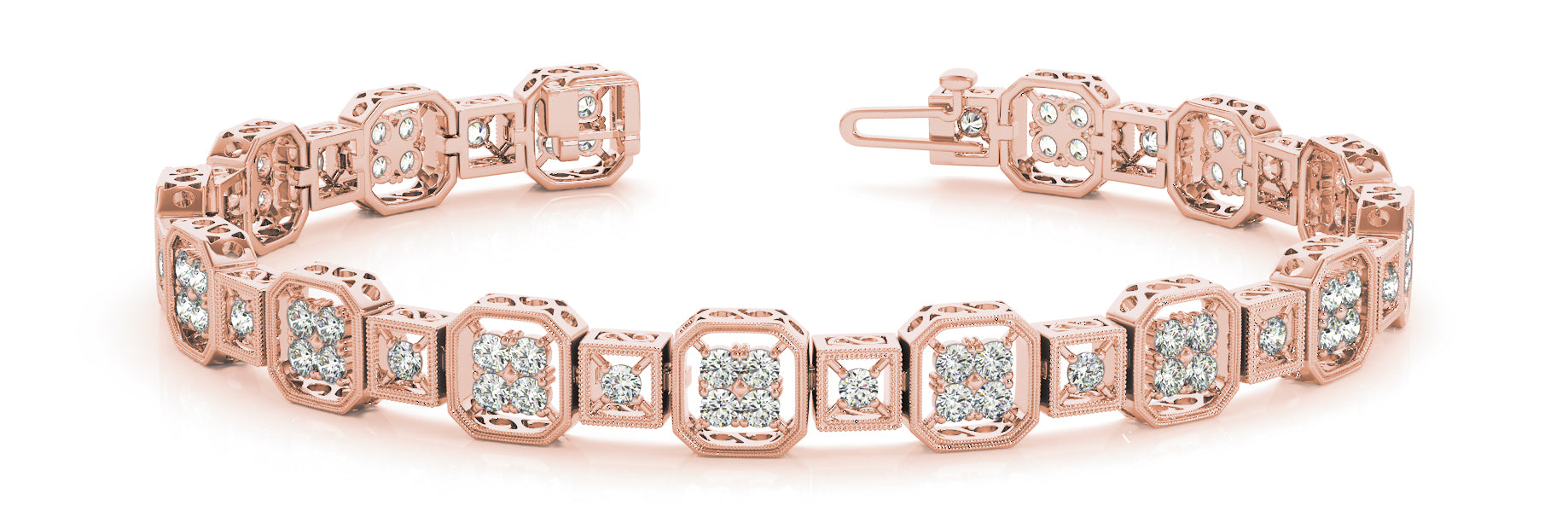 Vintage Diamond Bracelet · 2.10 ct tw
