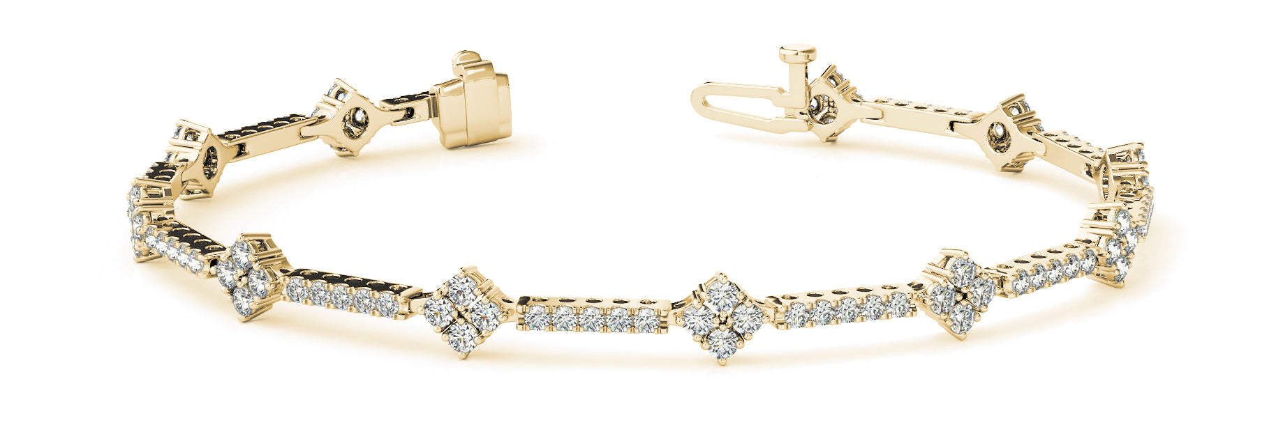 In-Line Prong Set Diamond Bracelet · 1.29 ct tw