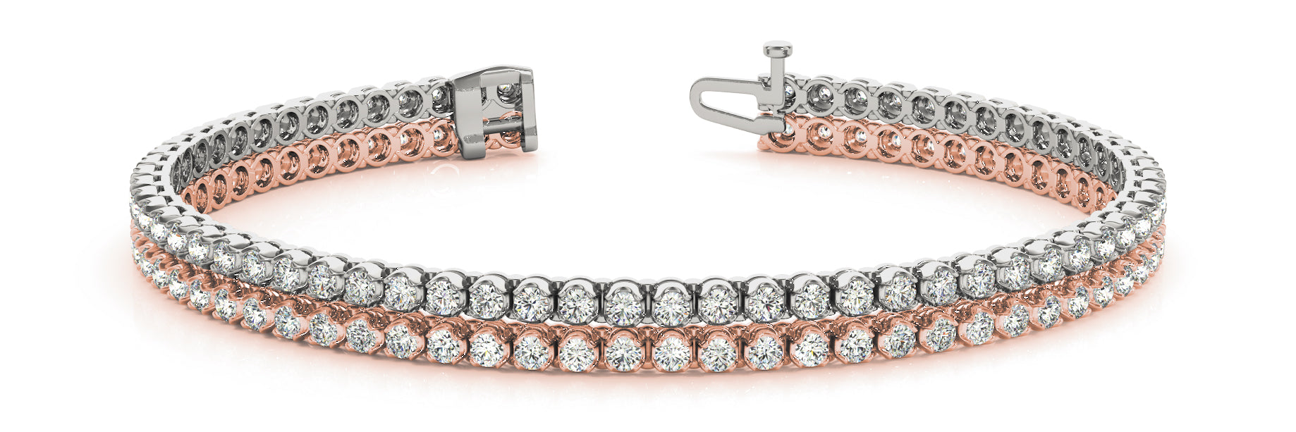 In-Line Multi Row Diamond Bracelet · 1.86 ct tw