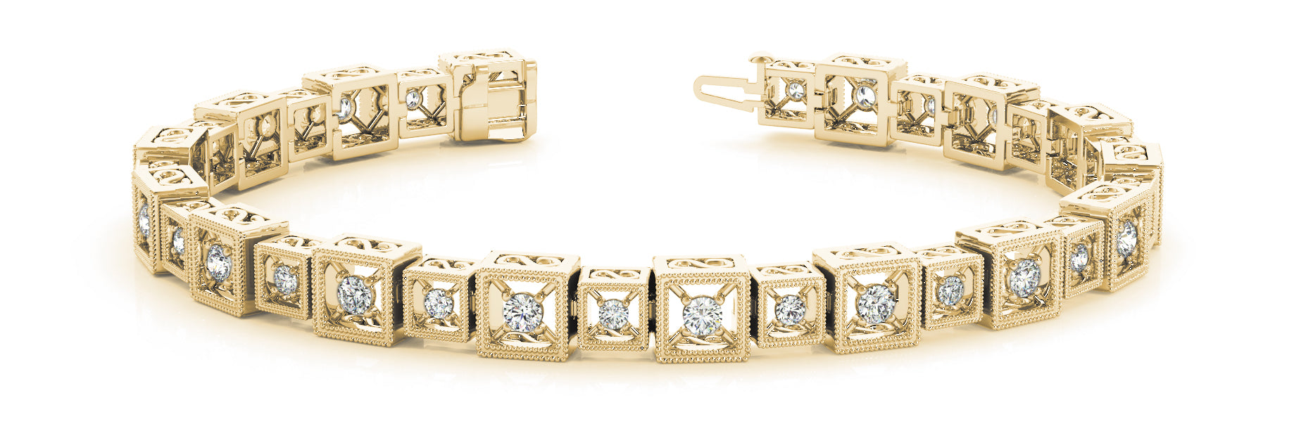 In-Line Prong Set Diamond Bracelet · 1.92 ct tw