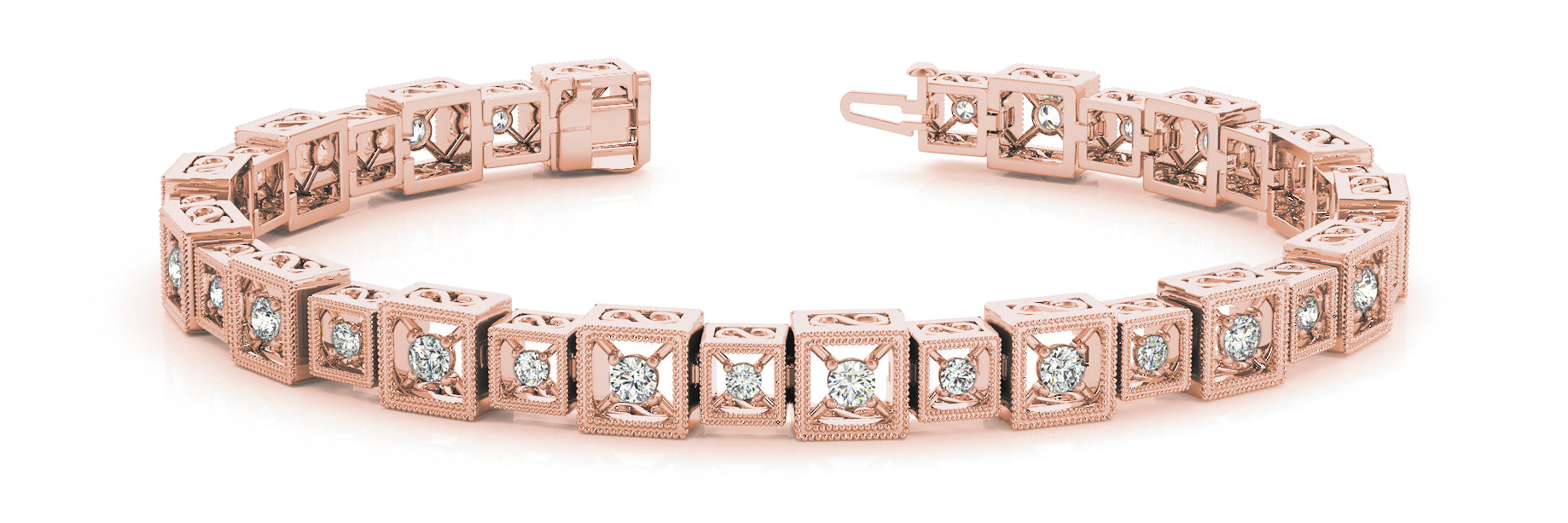 In-Line Prong Set Diamond Bracelet · 1.92 ct tw