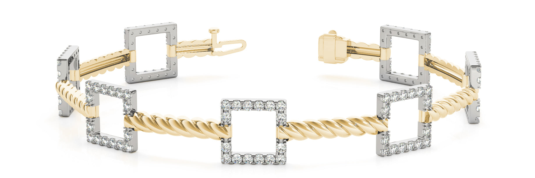 Shapes Diamond Bracelet · 1.12 ct tw