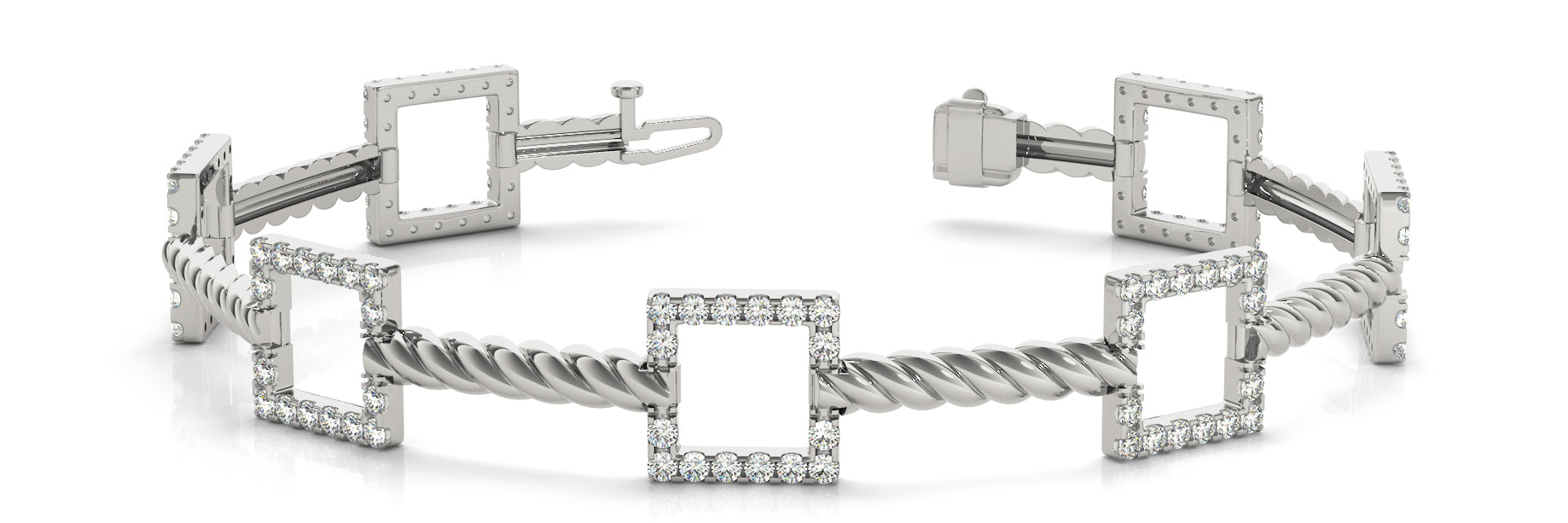 Shapes Diamond Bracelet · 1.12 ct tw