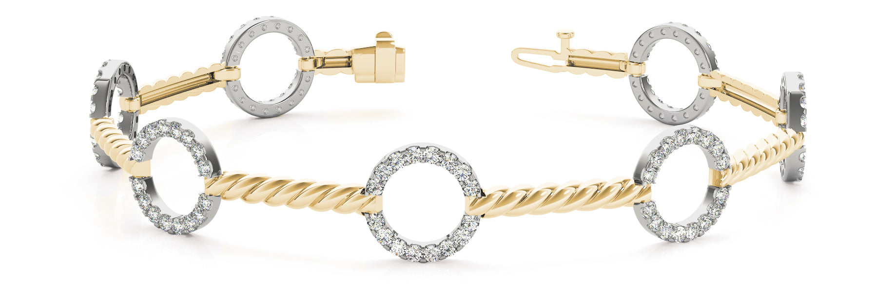 Shapes Diamond Bracelet · 1.12 ct tw
