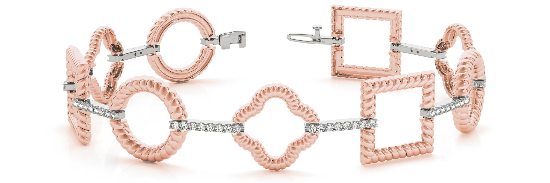 Shapes Diamond Bracelet · 0.74 ct tw