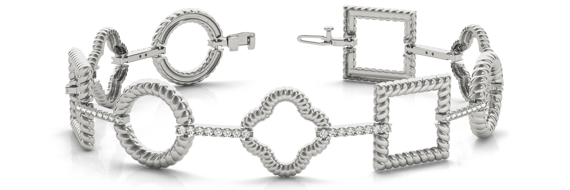 Shapes Diamond Bracelet · 0.74 ct tw