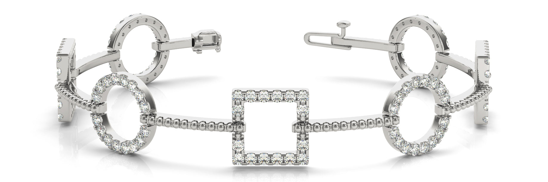 Shapes Diamond Bracelet · 1.12 ct tw