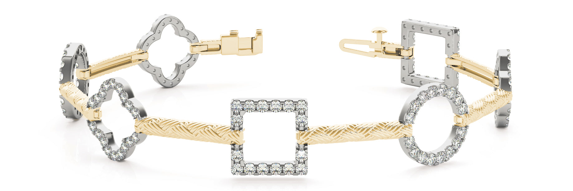 Shapes Diamond Bracelet · 1.18 ct tw