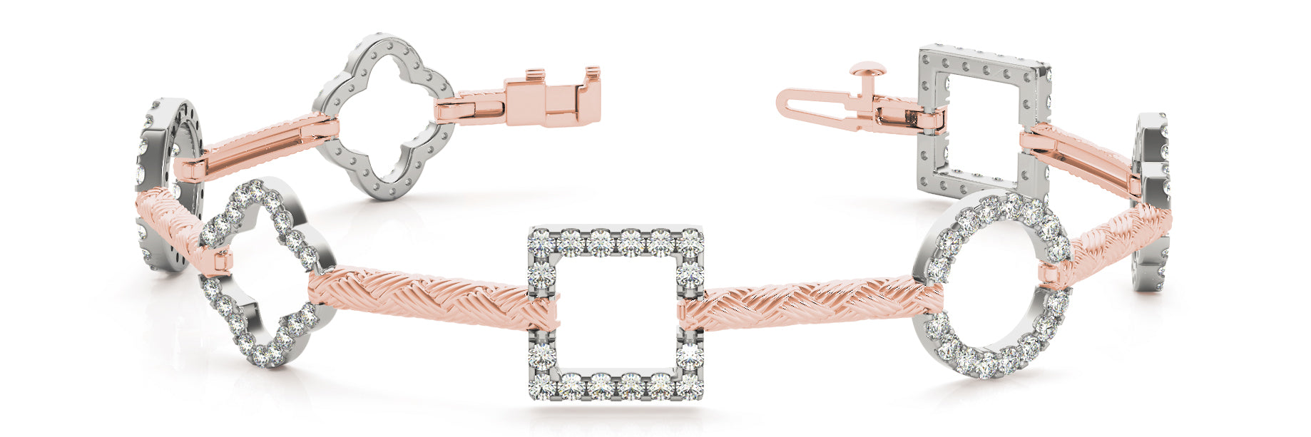 Shapes Diamond Bracelet · 1.18 ct tw