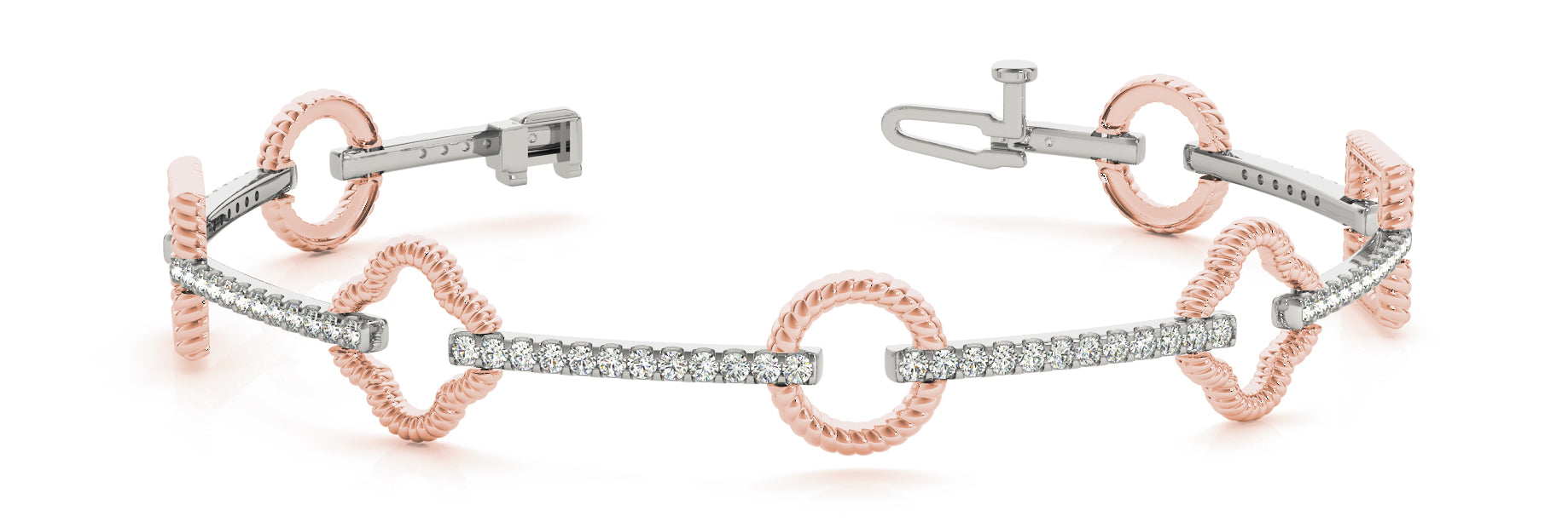 Shapes Diamond Bracelet · 0.92 ct tw