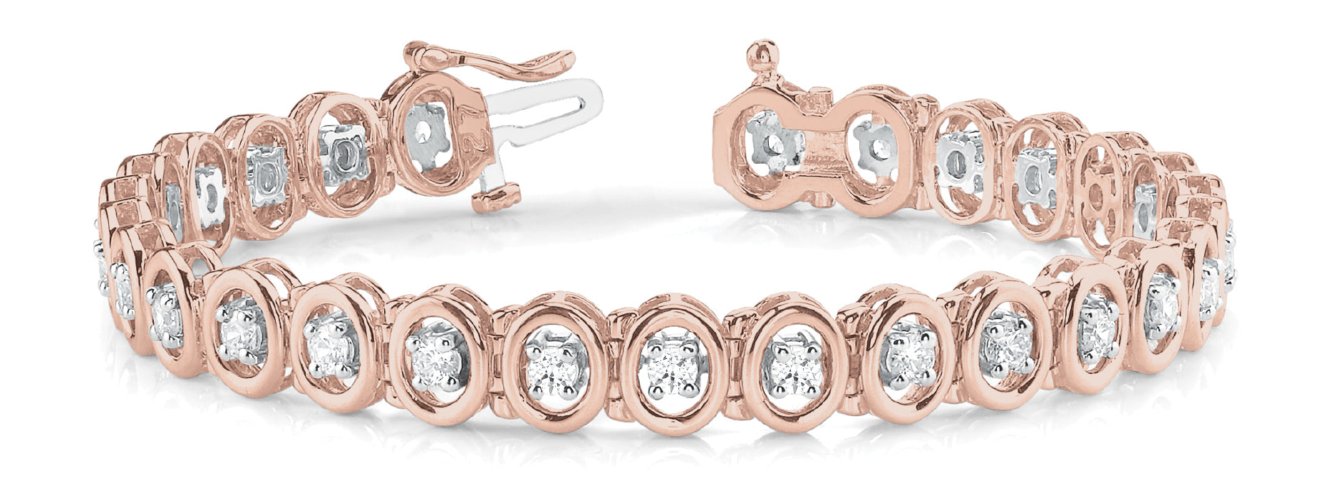 In-Line Prong Set Diamond Bracelet · 2.60 ct tw