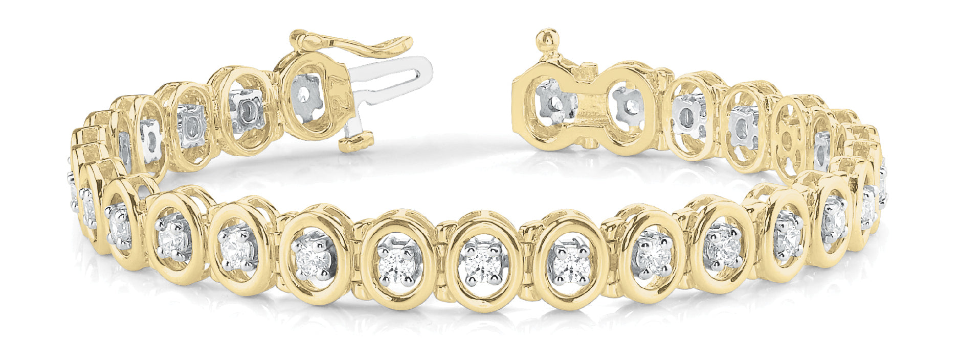 In-Line Prong Set Diamond Bracelet · 2.60 ct tw