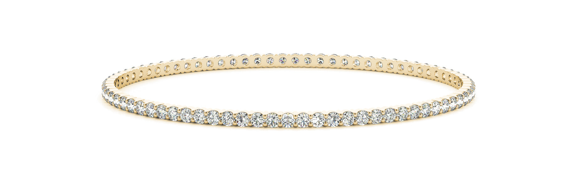Bangle Traditional Diamond Bracelet · 1.71 ct tw