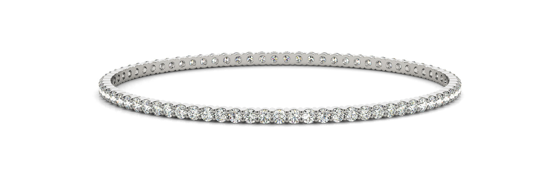 Bangle Traditional Diamond Bracelet · 1.71 ct tw