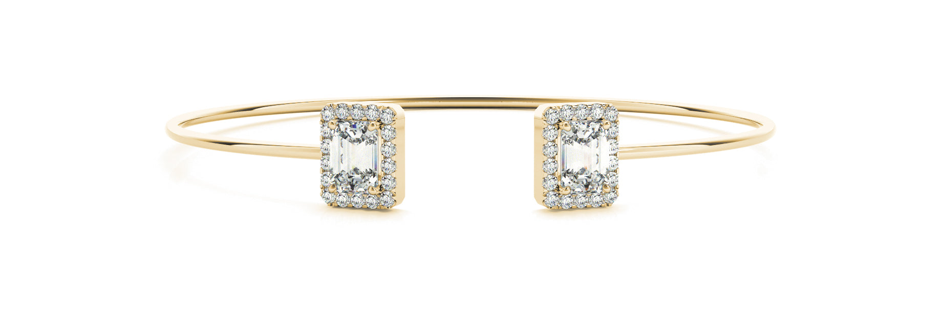 Emerald Bangle Fashion Diamond Bracelet · 2.36 ct tw