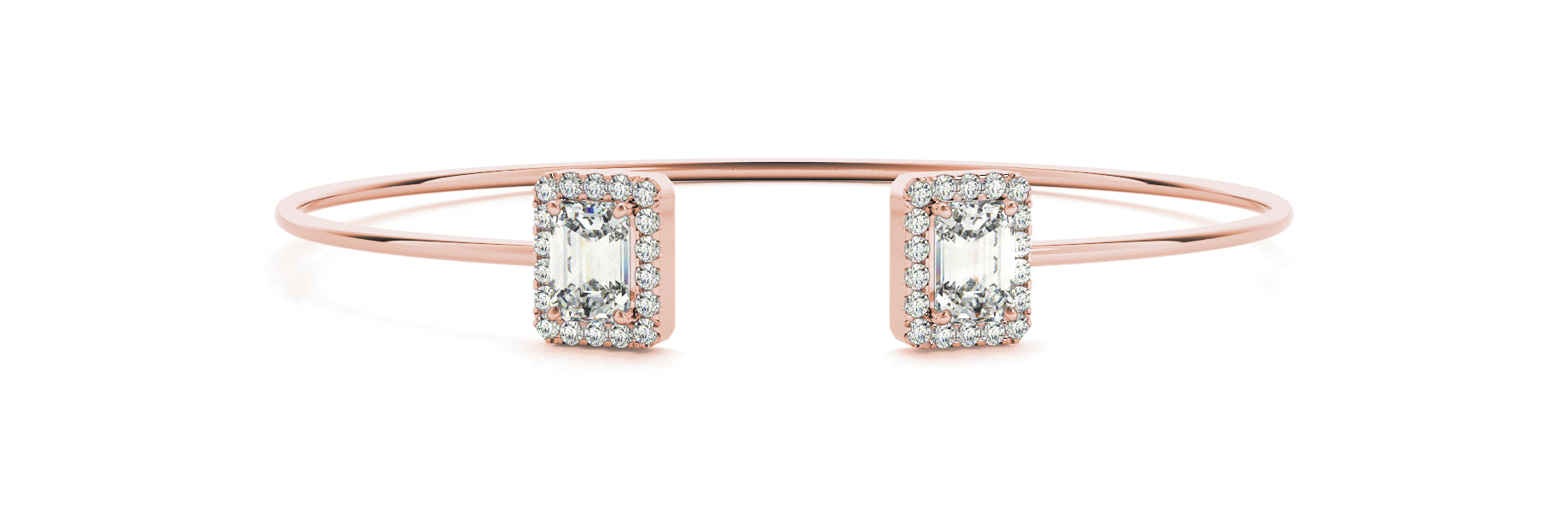 Emerald Bangle Fashion Diamond Bracelet · 2.36 ct tw