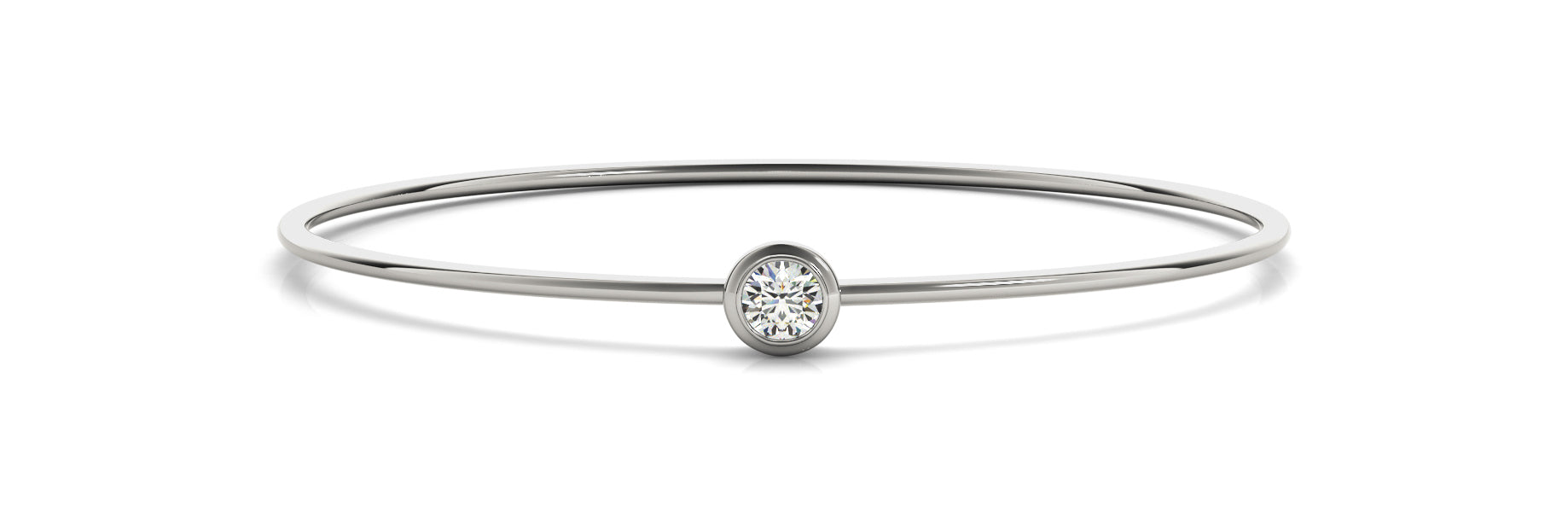Round Bangle Traditional Diamond Bracelet · 0.35 ct tw