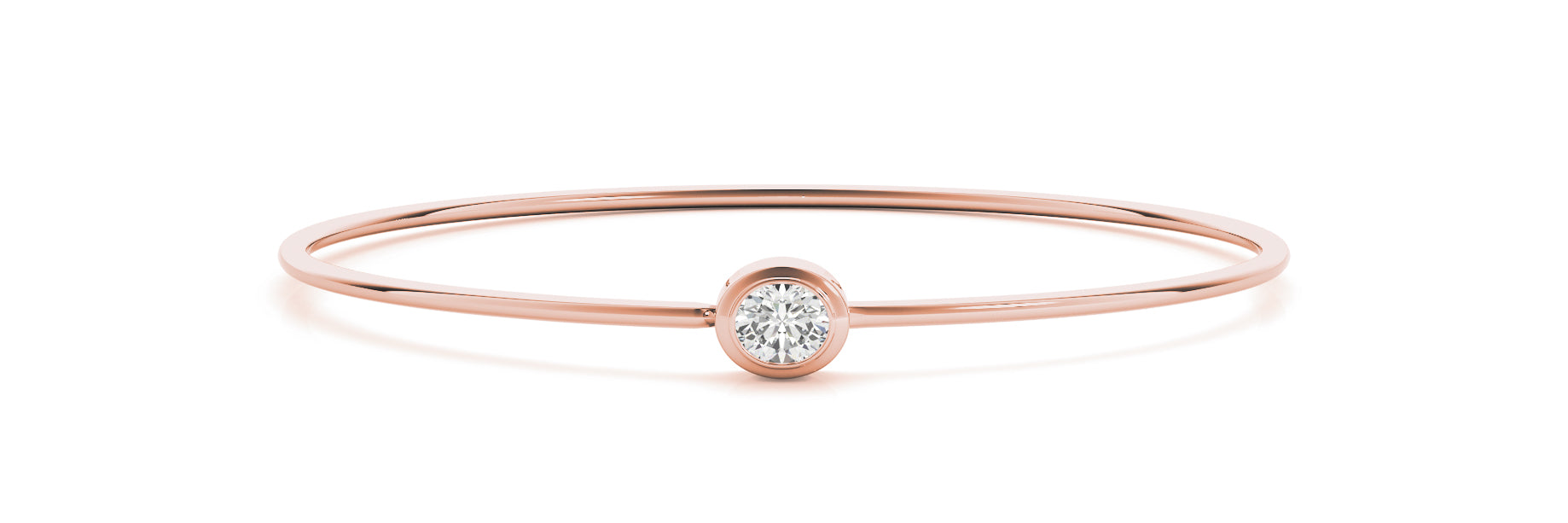 Oval Bangle Traditional Diamond Bracelet · 0.48 ct tw