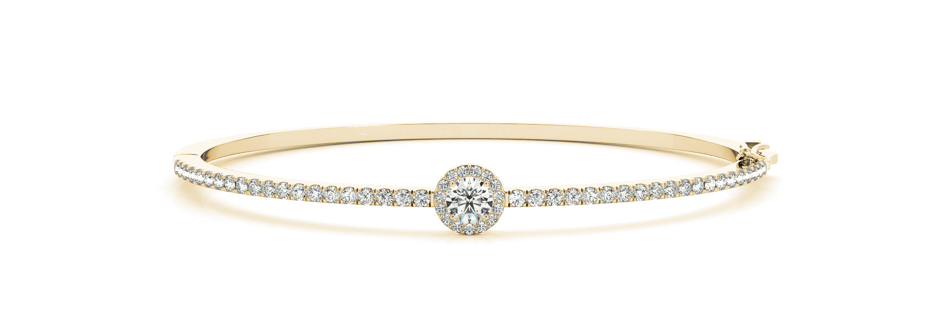 Round Bangle Traditional Diamond Bracelet · 1.80 ct tw