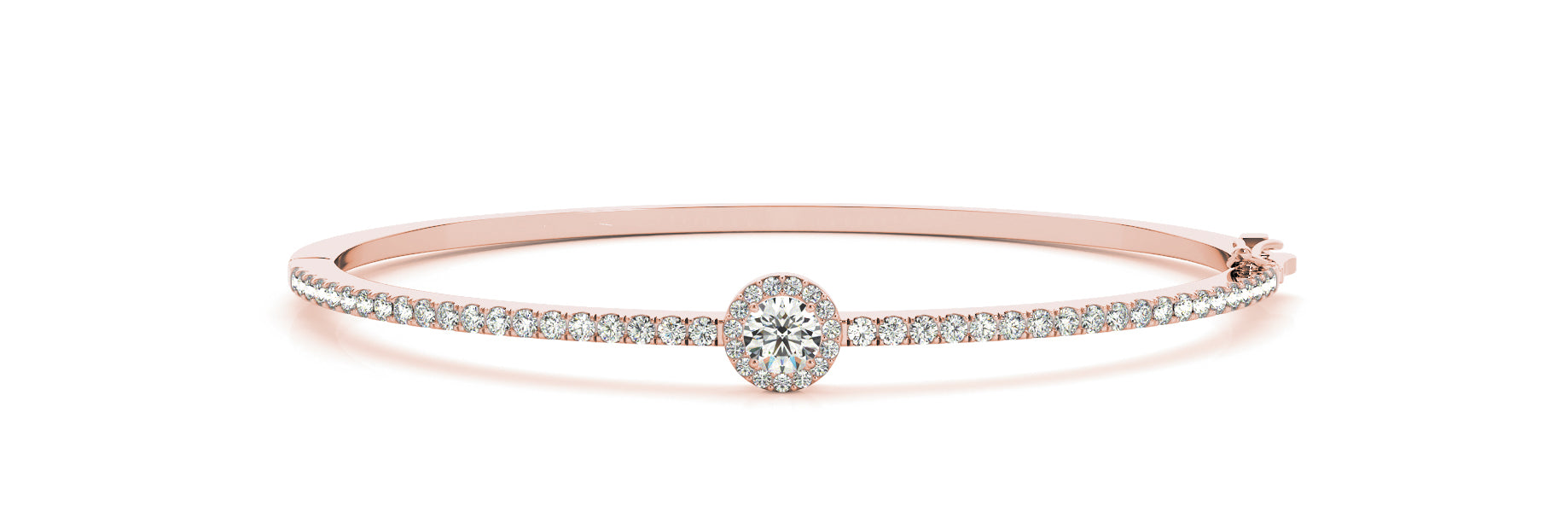 Round Bangle Traditional Diamond Bracelet · 1.80 ct tw